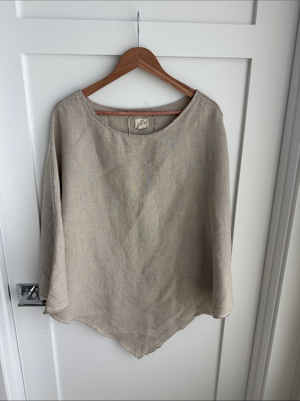 Vikolino linen poncho